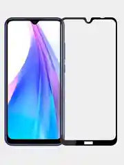 Защитное стекло для Xiaomi Redmi Note 8T Full Glue на полный экран, черное