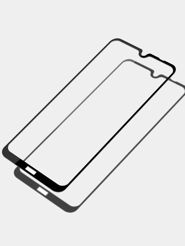 Защитное стекло для Xiaomi Redmi Note 8T Full Glue на полный экран, черное