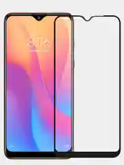 Защитное стекло для Xiaomi Redmi 8A Full Glue на полный экран, черное