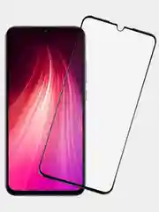 Защитное стекло для Xiaomi Redmi Note 8 Pro Full Glue на полный экран, черное