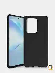 Чехол Samsung Galaxy S20 Ultra, Самсунг Галакси С20 Ультра, черный, силиконовый