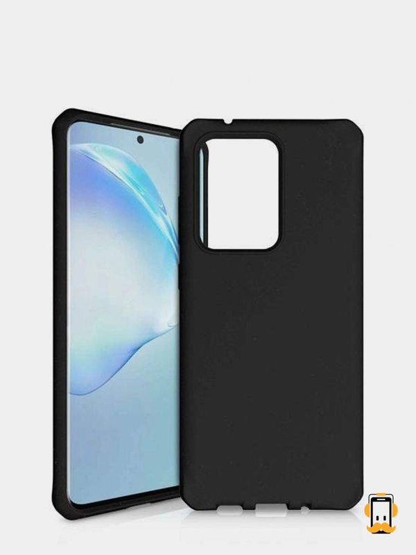 Чехол Samsung Galaxy S20 Ultra, Самсунг Галакси С20 Ультра, черный, силиконовый