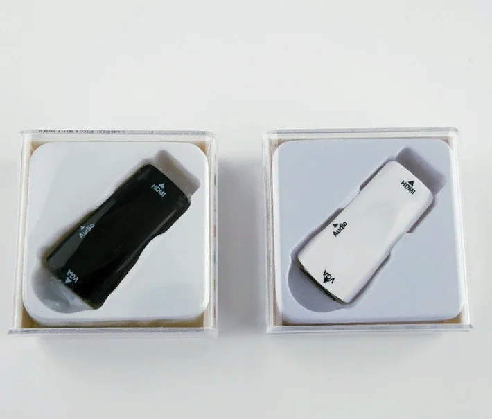 Переходник HDMI (мама) - VGA+AUDIO
