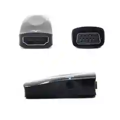 Переходник HDMI (мама) - VGA+AUDIO