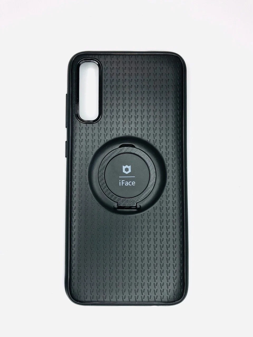 Черный чехол Samsung Galaxy A70, Самсунг Галакси А70 силиконовый iFace