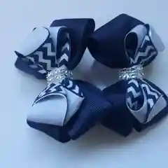 Синий резинка для волос