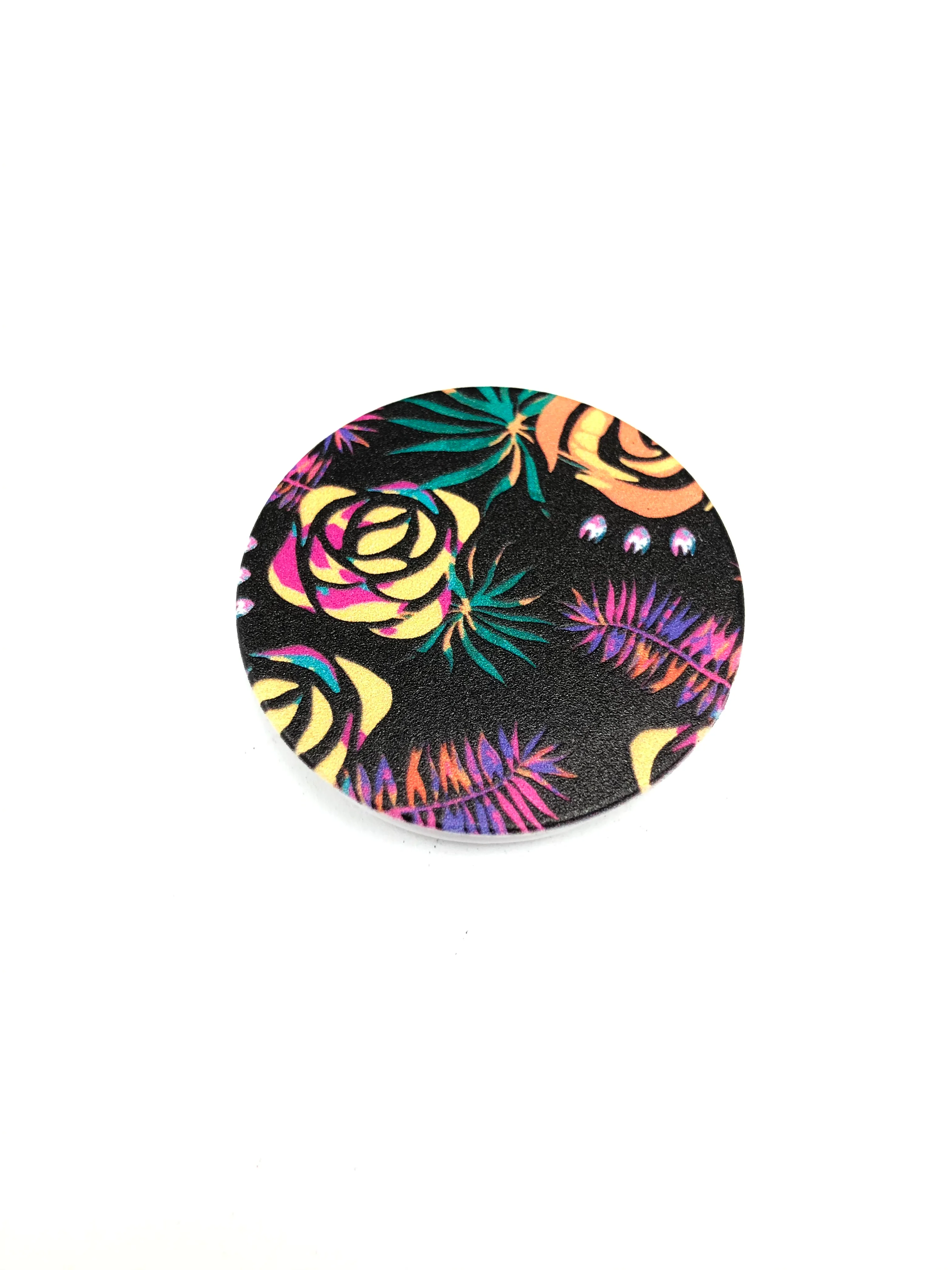 Коричневый попсокет Popsocket держатель для телефона и наушников, ананас, авокадо, мак, цветы, арбуз