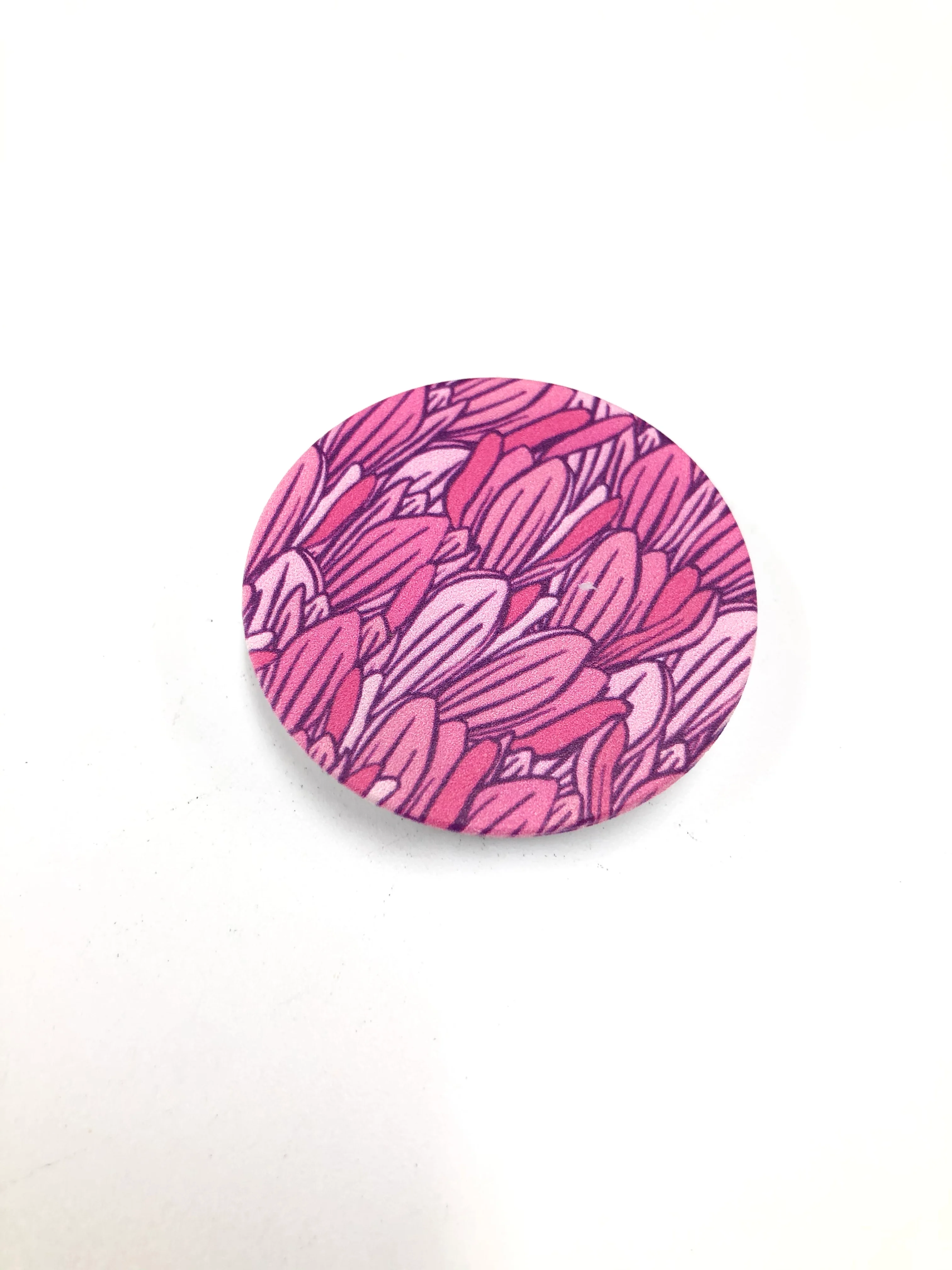 Серый попсокет Popsocket держатель для телефона и наушников, ананас, авокадо, мак, цветы, арбуз
