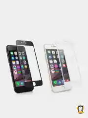 Белый iphone 6 / 6s / Айфон 7 / 8 Защитное стекло 9D