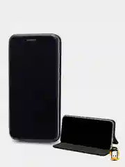 Черный чехол книжка на Samsung Galaxy J5 2017 (J530), Самсунг Галакси Джи 5 2017 (Джи 530)