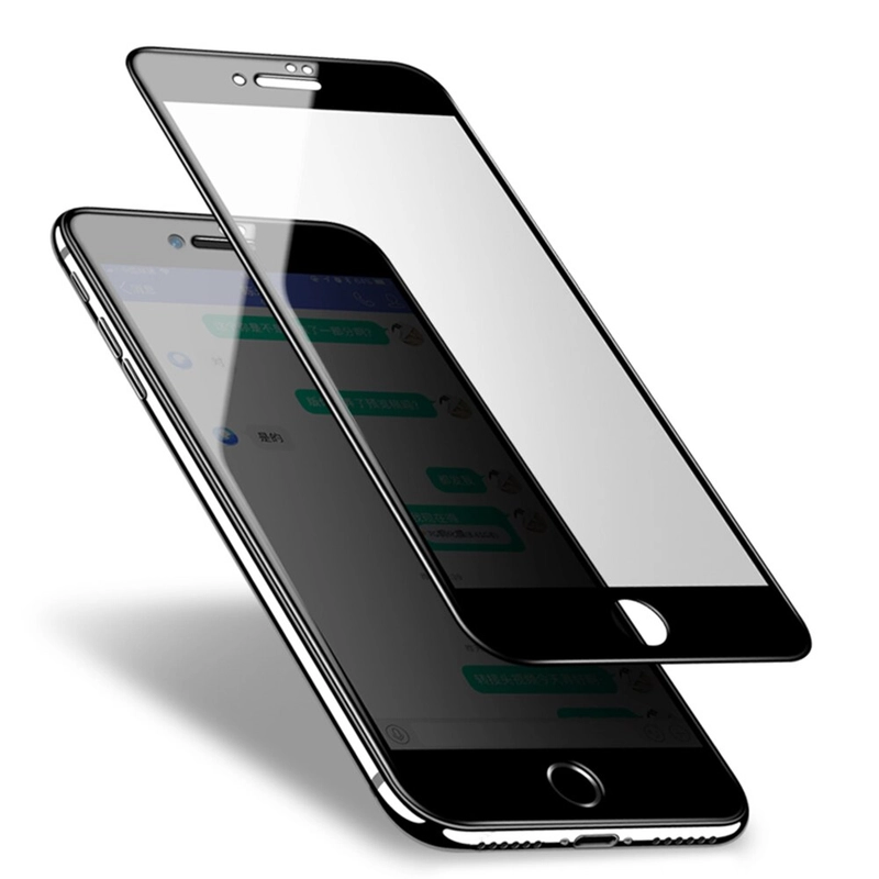 Защитное стекло для iphone 7/8 черн в подарочной упаковке