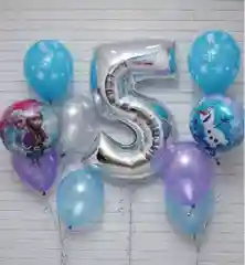 Воздушный шар "Цифра" 80см. Фольгированный