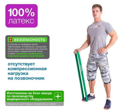 Фиолетовая резиновая петля (12-36 кг)