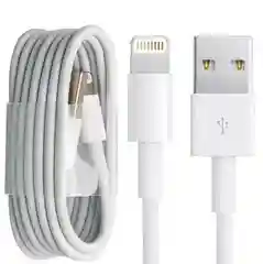 Кабель Lightning на все модели iPhone 5/6+/6/7+/7/8/X/XS/XR/11/11 Pro/Max (шнур провод зарядка зарядник айфон айпад ipad лайтнинг телефон смартфон зарядное устройство)