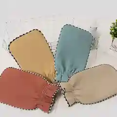 Варежка мочалка для душа и бани / рукавицы для бани