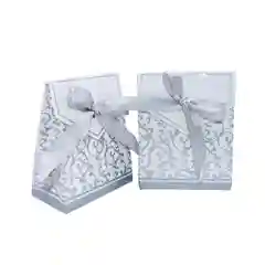 Золотой бонбоньерка, подарочная коробка, 6,6 х 3,5 х 8,6 см, набор 2 штуки