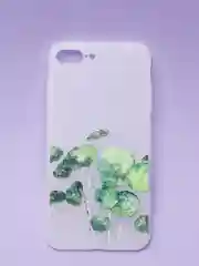 Зеленый силиконовый чехол на iPhone 7+/8+