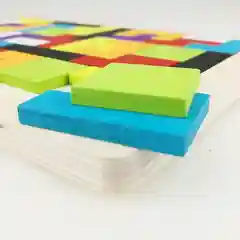Тетрис головоломка деревянная игрушка
