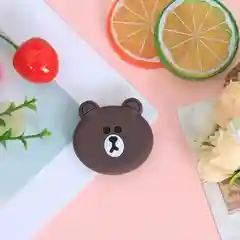 Коричневый держатель для телефона PopSocket  Попсокет  21 вид