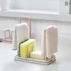 Белый органайзер для кухни