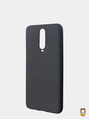 Чехол Xiaomi Redmi K30 / Poco X2, Сяоми Редми К30 / Поко Х2, черный силиконовый
