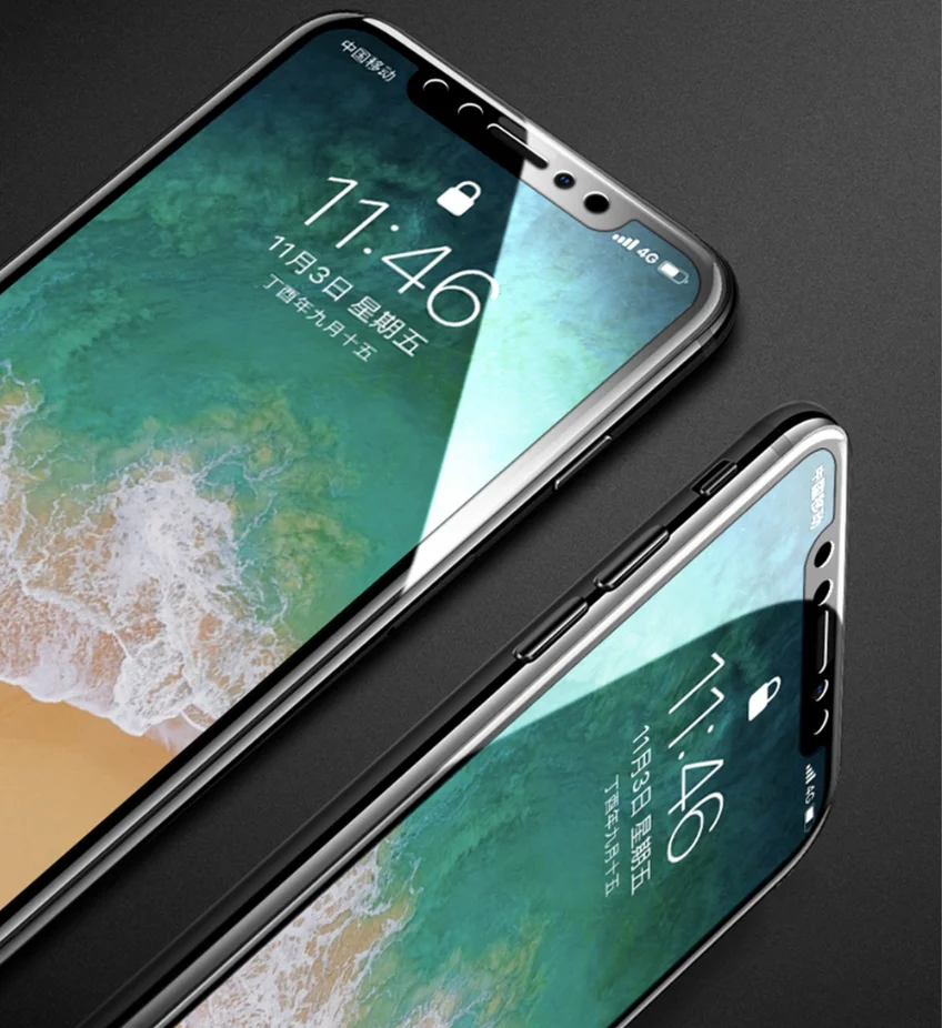 Защитное стекло 9D на iPhone 11, 11 Pro, 11 ProMax, XS, XS Max, XR, X, 7/8 Plus, 7/8, 6/6s