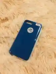 Синий чехол Apple Silicone Case для Iphone 7/8 plus +
