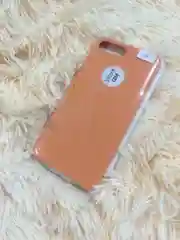 Оранжевый чехол Apple Silicone Case для Iphone 7/8 plus +