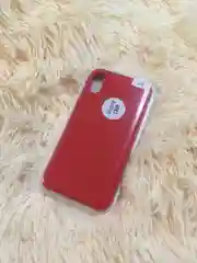 Красный чехол Apple Silicone Case для Iphone X / Xs