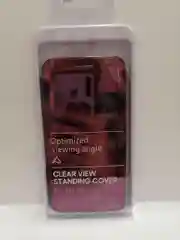Красный чехол книжка Clear view standing cover Samsung - A9 2018, S9,S9 plus,S10 lite,M20