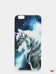 Чехол для Apple iPhone 6/6s / 6 Plus/6s Plus / 7/8 / 7 Plus/8 Plus / 11 / 11 PRO / 11 PRO MAX / XS Max / XR / X/XS силиконовый Волк