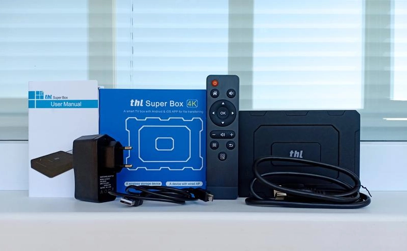 Super box 2. Смарт приставка для телевизора ed. тв-приставка thl box 1, черный. медиаплеер thl super box.