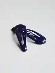 Индиго заколки для волос "Клик-клак", 2 штуки