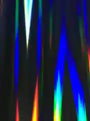 Черный чехол iPhone 11 Омбре Laser Glass (глянцевый с лазерным переливом)