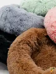 Серый меланж лежанки для кошек и собак "Пушистик"