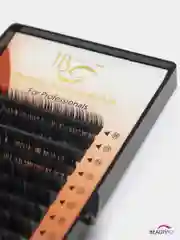 Ресницы для наращивания I-Beauty изгиб LC Комплект 20шт