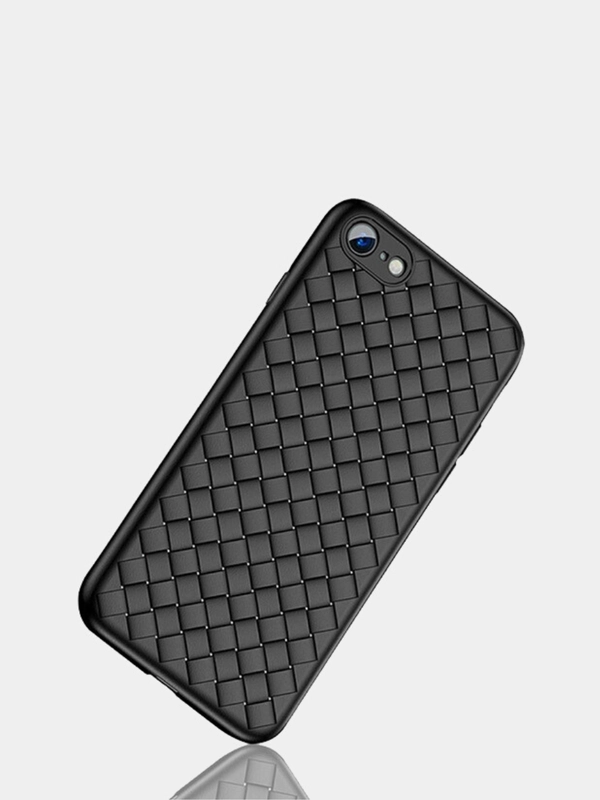 Силиконовый чехол "Плетение" для iPhone 6/7/8 plus/X/XS Max/Xr/11/12/13/Pro/Pro Max/mini