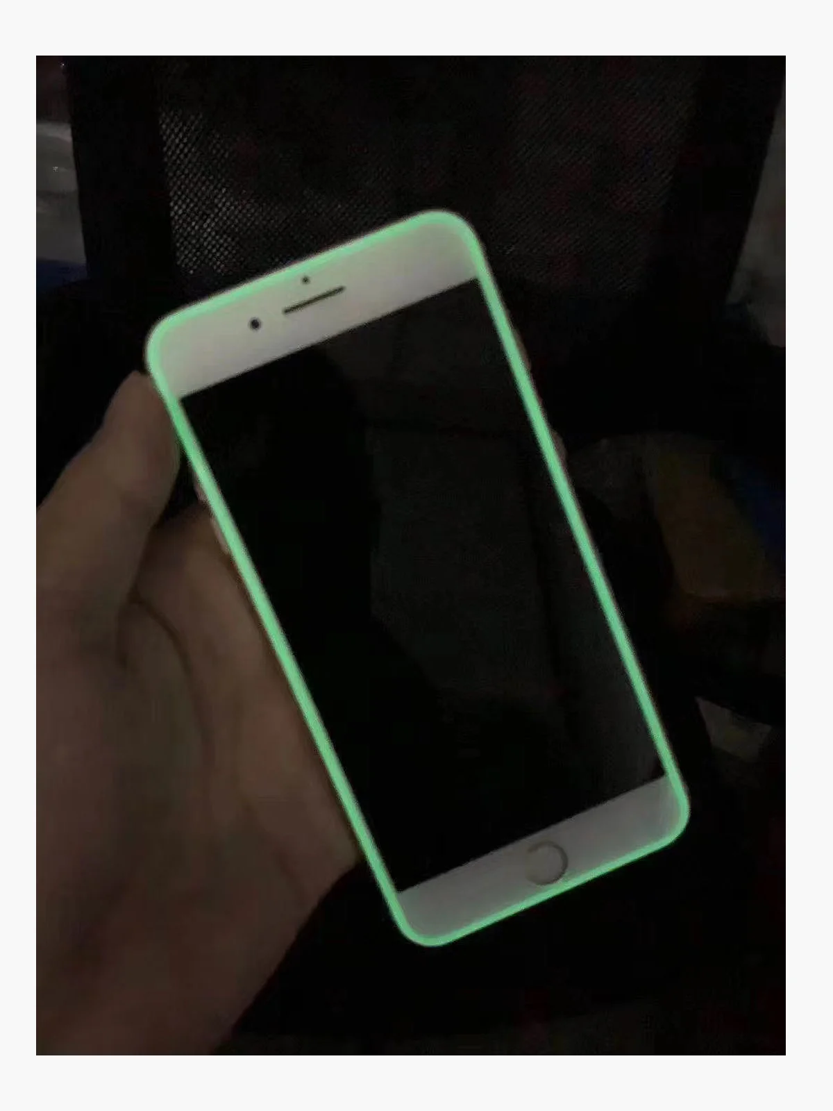 Светящееся защитное стекло для iPhone 7/8, 7/8Plus, X, Xr, XsMax, 11, 11Pro