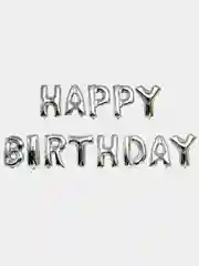 Золотой шары "HAPPY BIRTHDAY" - "С Днем Рождения"