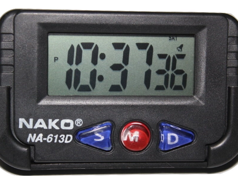 Автомобильные электронные часы NA-613D NAKO