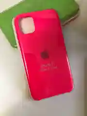 Коралловый защитный чехол для телефона на Iphone 11