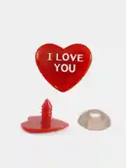 Сердечко с надписью "I love you", 3 штуки