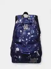 Синий рюкзак "Galaxy" женский, городской черный,  16л