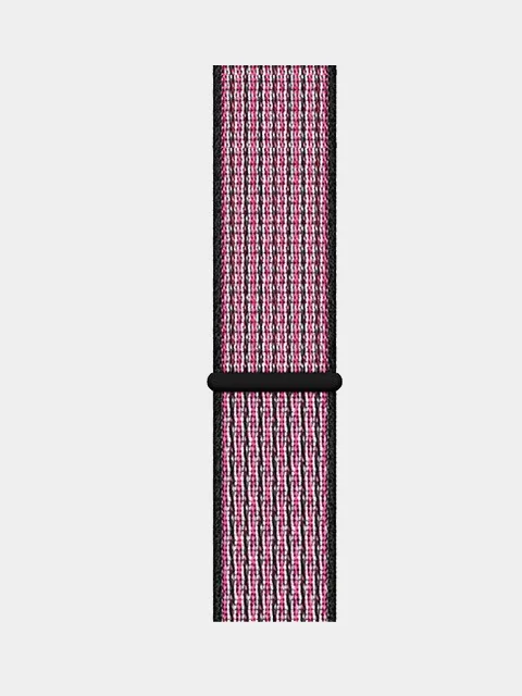 Багровый нейлоновый ремешок для Apple Watch