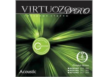 Струны для акустической гитары Virtuozo 00710.PRO CLEARTONE