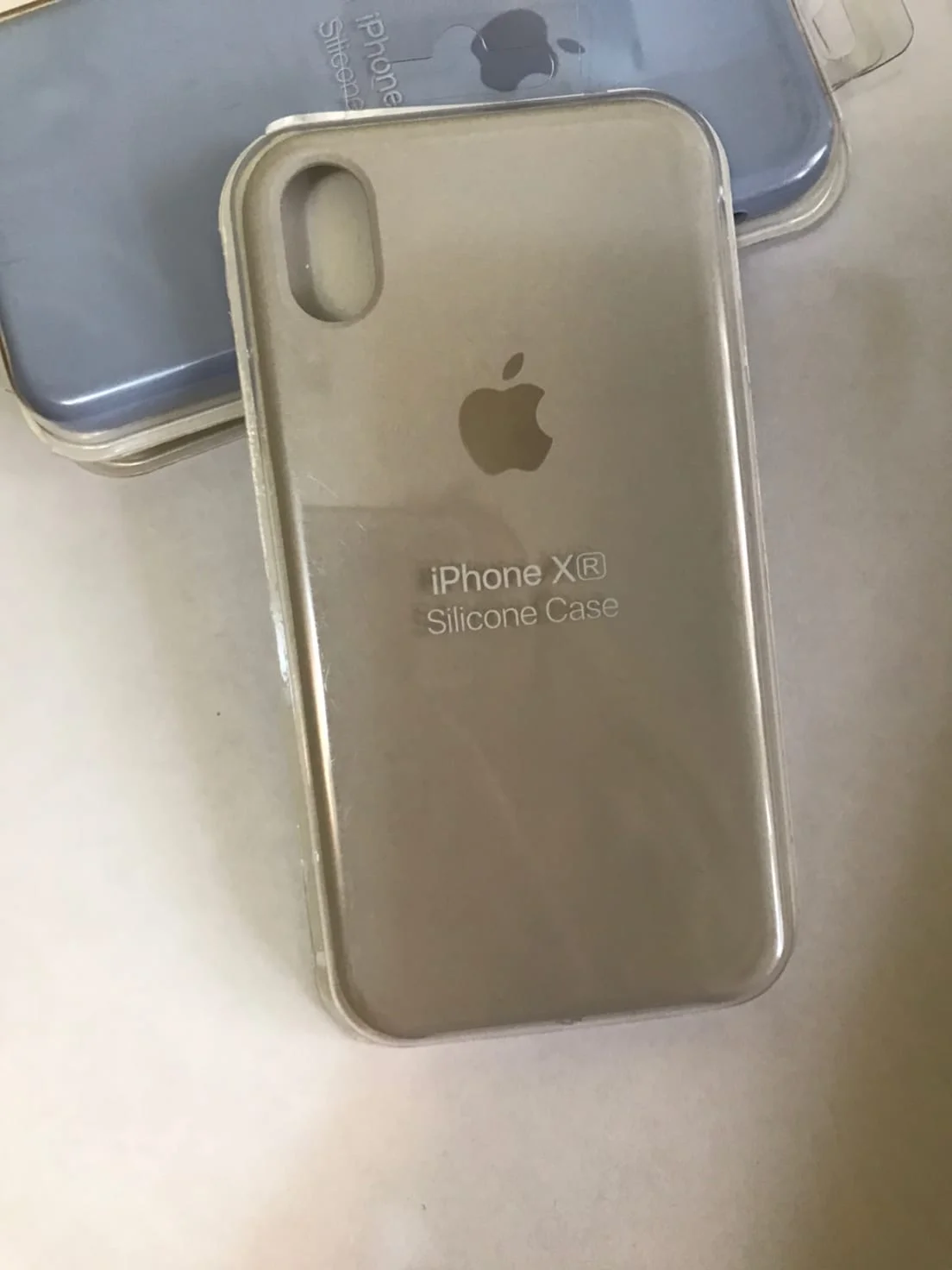 Серый защитный чехол для iphone Xr