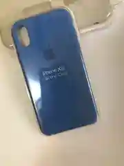 Синий защитный чехол для iphone Xr