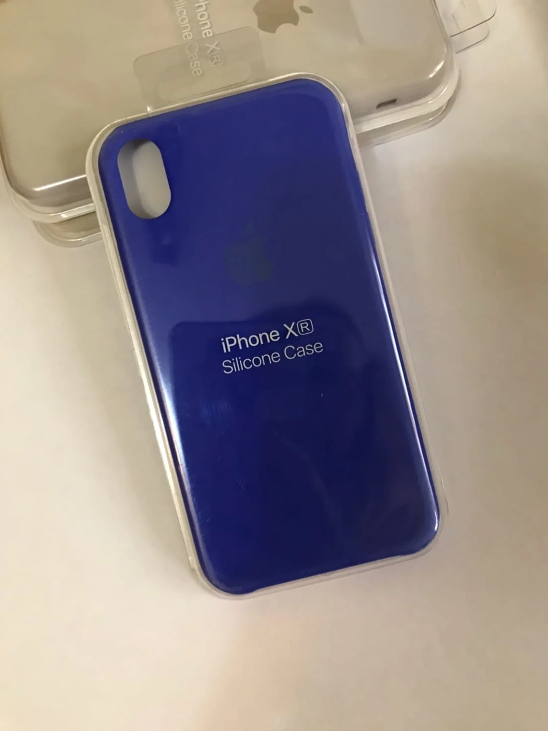 Темно-синий защитный чехол для iphone Xr