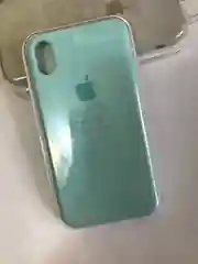 Бирюзовый защитный чехол для iphone Xr