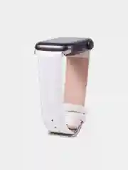 Белый кожаный ремешок для Apple Watch